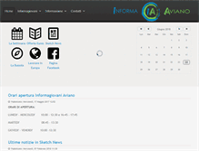 Tablet Screenshot of informaviano.it